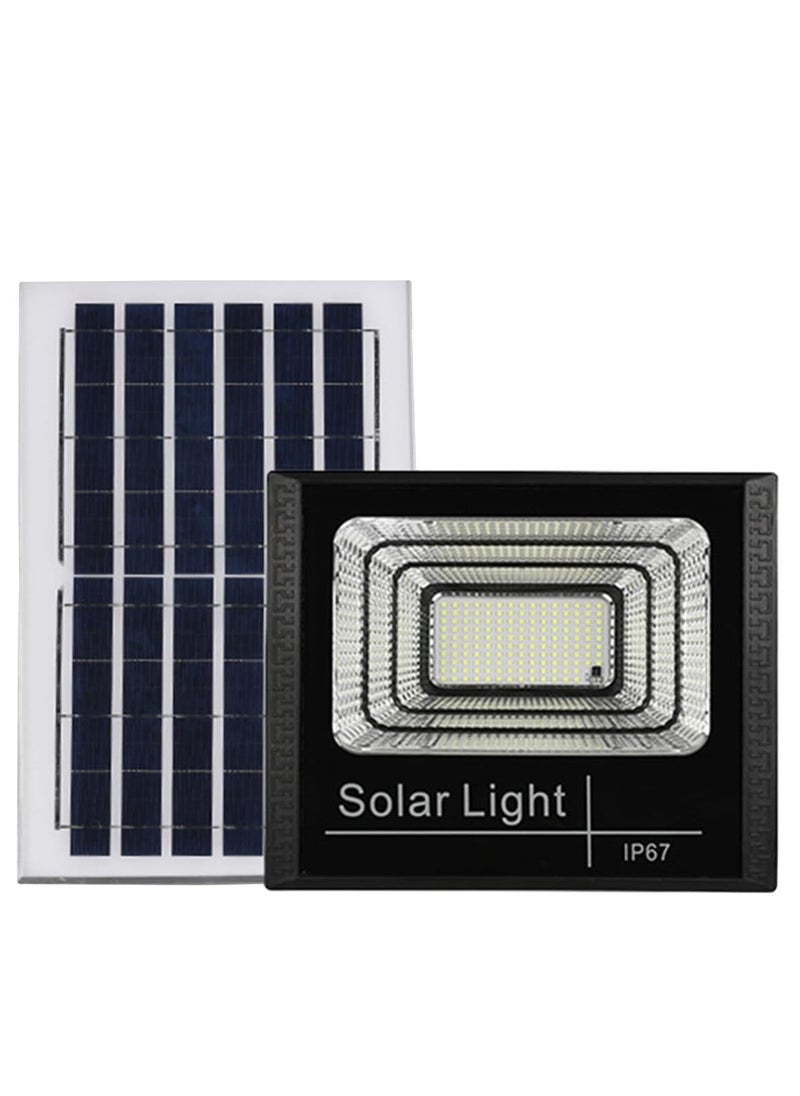Rightsure Solar Lights Outdoor Remote Solar Led Flood Light Waterproof With Charger Solar Lights Indoor Outdoor Light Solar Lights Garden Street Lighting 500W Solar Light (black)  - Image 1