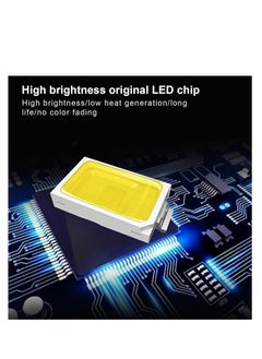 Rightsure Solar Lights Outdoor Remote Solar Led Flood Light Waterproof With Charger Solar Lights Indoor Outdoor Light Solar Lights Garden Street Lighting 500W Solar Light (black)  - Image 3