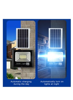 Rightsure Solar Lights Outdoor Remote Solar Led Flood Light Waterproof With Charger Solar Lights Indoor Outdoor Light Solar Lights Garden Street Lighting 500W Solar Light (black)  - Image 2