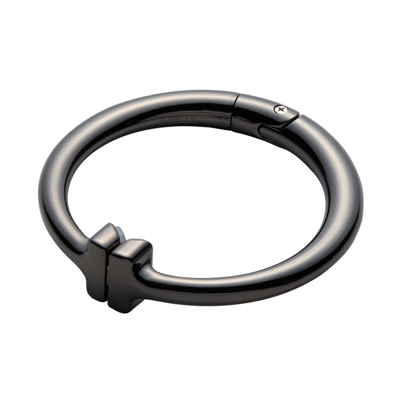 iHELIA Purse Hook Hanger for Table Signature Premium Bag Holder w 90 180 Degree Rotatable Function Design Black - Image 2