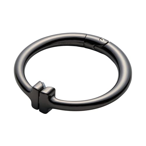 iHELIA Purse Hook Hanger for Table Signature Premium Bag Holder w 90 180 Degree Rotatable Function Design Black - Image 1