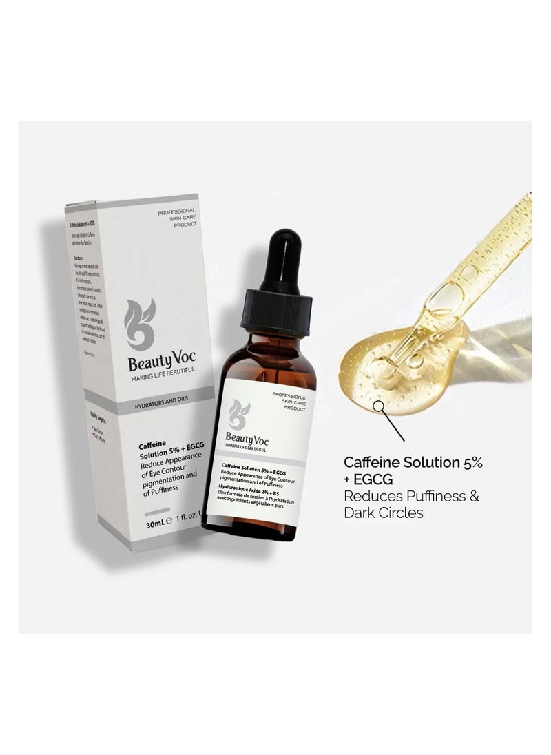 BEAUTY VOC Caffeine Solution 5%+EGCG Serum, 30ml  - Image 1