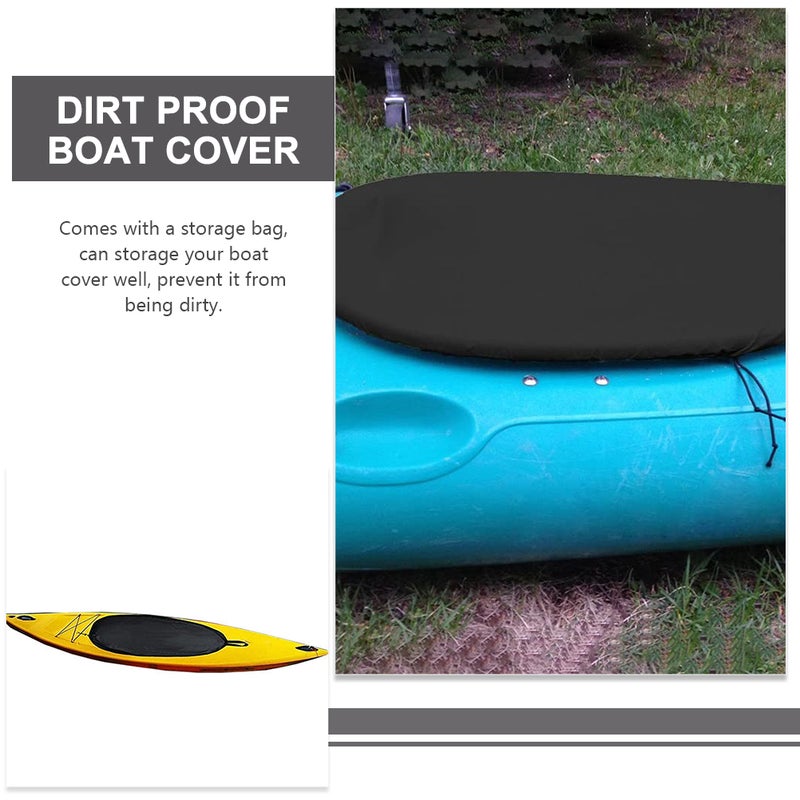 Dirtproof Kayak Seat Canoe Cover Kayak Seat Sun Cover Kayak Seat Accessory(L) - Image 2