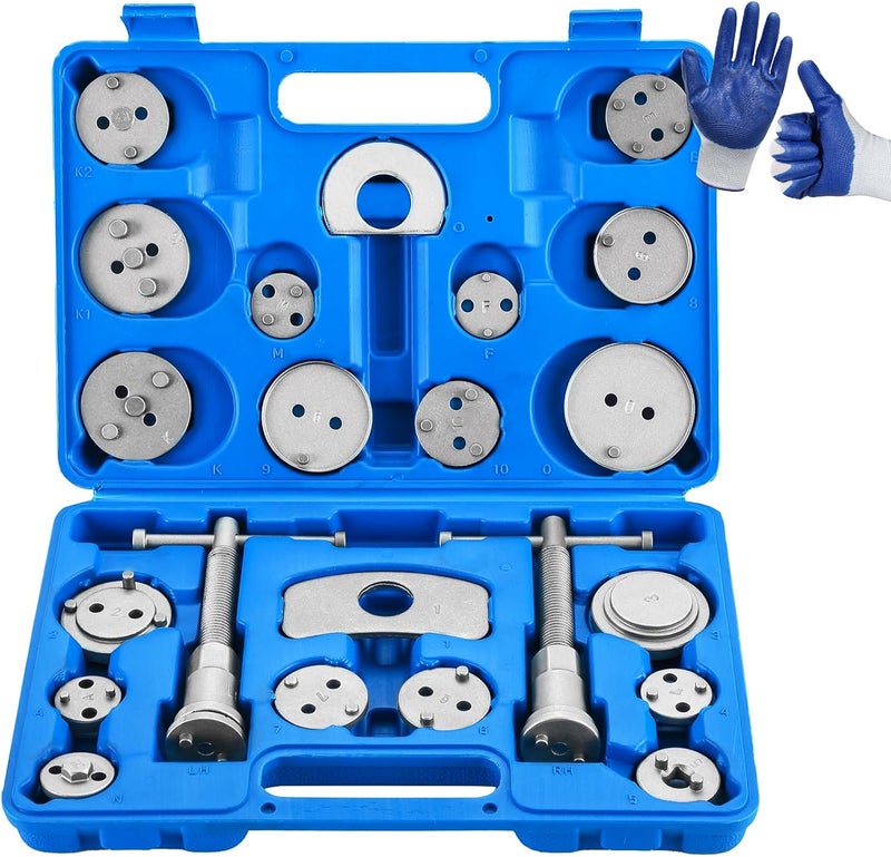 DASBET 22pcs Heavy Duty Disc Brake Caliper Tool Set - Image 1