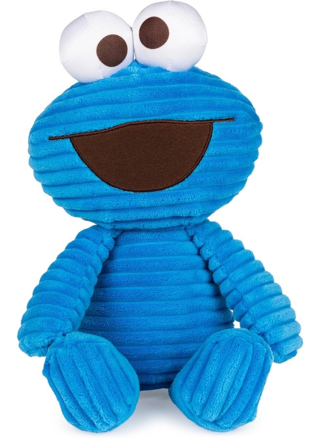 GUND GUND Sesame Street Official Cuddly Corduroy Cookie Monster Muppet Plush - Image 1