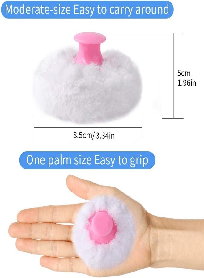 TEDDYIFY Baby Body Powder Container Powder Puff Box Puff Sponge Case for Baby Infant Newborn Home and Travel (Pink (1 Count)) - Image 5