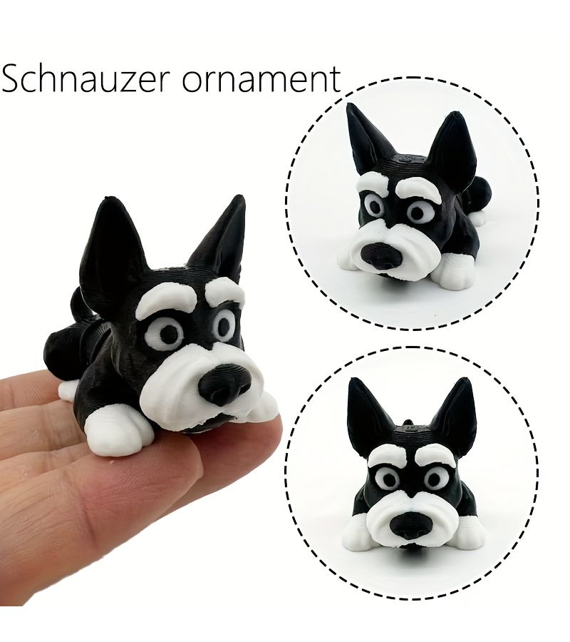 3D Printed PLA Doberman Pinscher Car Interior Ornament Cool Desktop Decoration Unique Sculpture Holiday Gift - Image 4