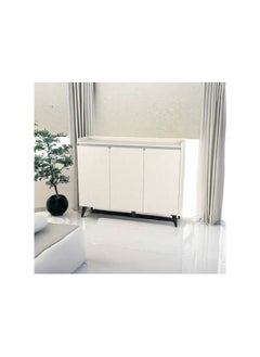 watheer 120 cm shoe cabinet with a distinctive and elegant design  - Image 3
