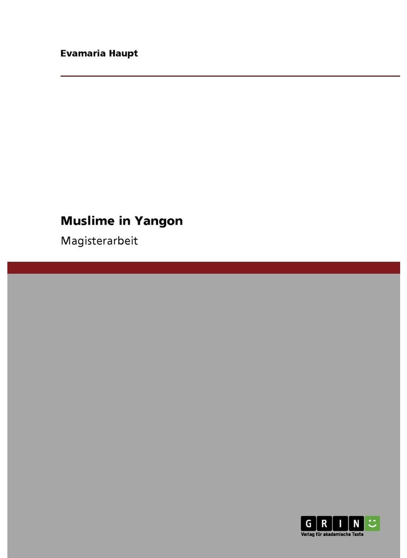 Muslime in Yangon 