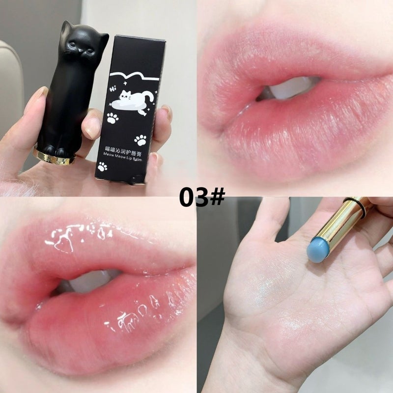 Lip balm, anti-dry cracked and lighten lip lines moisturising and nourishing, 03 colours - Image 1