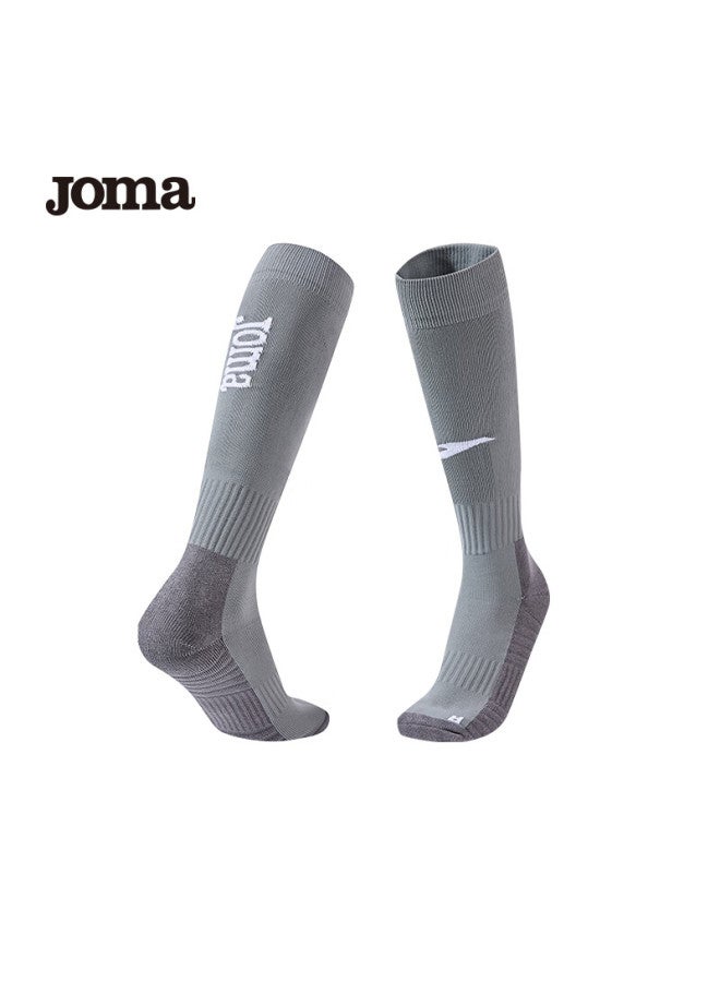 Joma Soccer Socks, Long Tube, Adult, Thickened Terry Bottom, Non-slip, Football Sports Socks, Running, Basketball Training Socks - Image 4