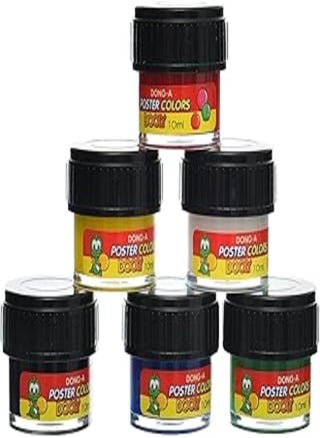 Dong-A Dooly Poster Colors, 10 ml - Set of 6 - pzsku/Z06CE1BE44FE5D7DE35D0Z/45/_/1720390049/843f3f33-37e2-4d39-8e39-254a3142eec1