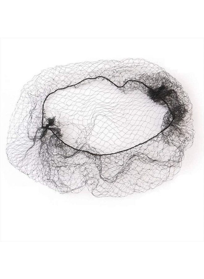 Polly Online 20 Pcs Hair Nets for Women Bun,Invisible Hair Nets Elastic Edge Mesh (10pcs Black + 10pcs Coffee)  - Image 2