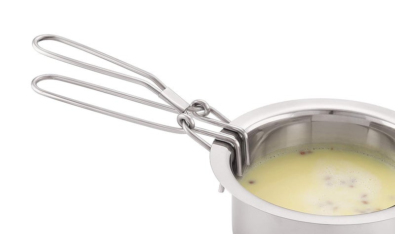 Laxmi Kitchenwere Stainless Steel Pakkad Kitchen Wired Tong Pakkad Sandasi Pincer Sansi Utensil Holder with Handle Smart Kitchen Tool Pack of 1 Wired Tong - Image 4