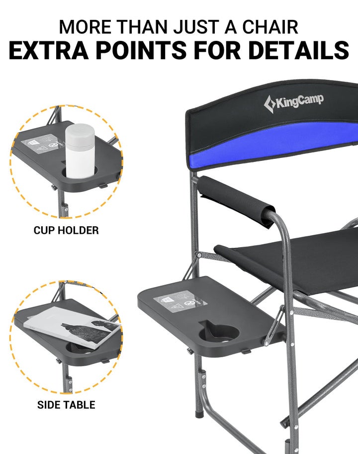 KingCamp Comfort Folding Director's Chair - Image 5