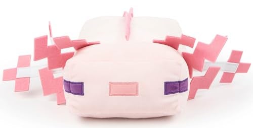 Jay Franco Minecraft Axolotl Plush Pillow Buddy Super Soft Character Pillow Polyester Microfiber 18 Inches - Image 1