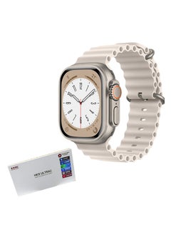 هونج كونج ساعة HK9 ULTRA 2 الذكية سلسلة 9 Wearfit Pro 49mm سوبر أموليد - مع حزامين (سيليكون وقماش) - (رمادي)  - Image 4