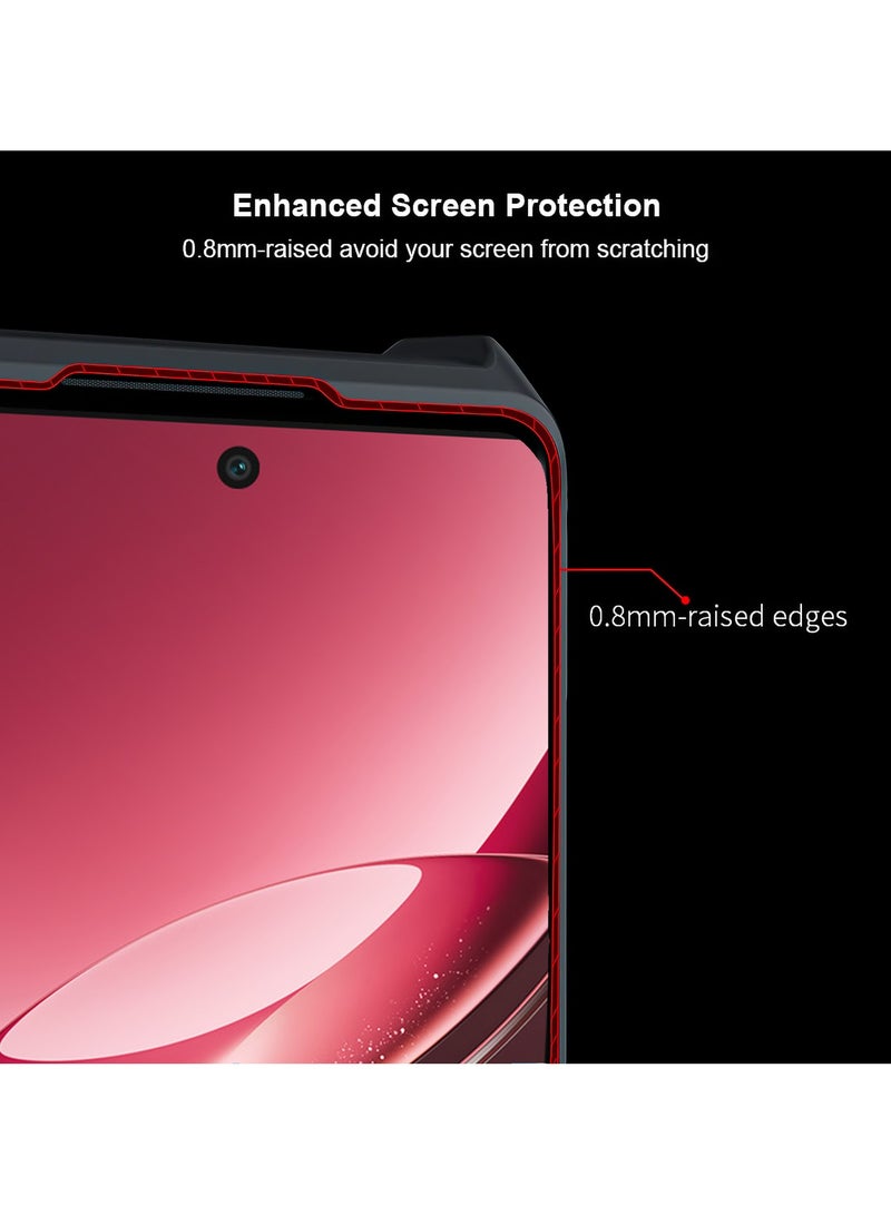 غطاء لهاتف Vivo V50، حماية عدسة الكاميرا، غطاء خلفي مع حاجز صدمات TPU+PC، حقيبة هاتف شفافة مضادة للاصفرار بتصميم نحيف - Image 4