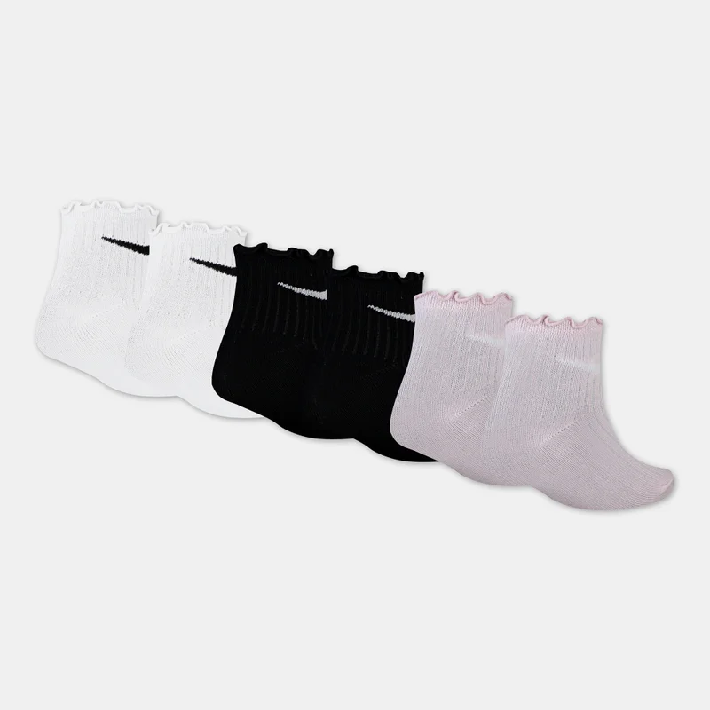 Jordan Kids' Lettuce Welt Ankle Socks (3 Pairs)