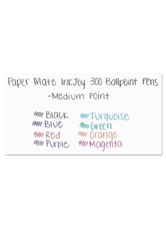 Paper Mate 1945926 Inkjoy 300 Rt Retractable Ballpoint Pen 1Mm Assorted 24 Pack  - Image 3