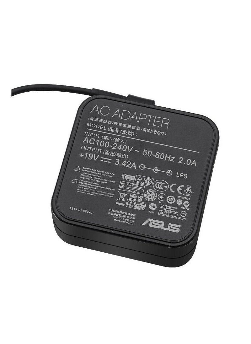 NMT ASUS   NEW   ADAPTER 4.5 * 3.0 mm19V 3.42A 65W Adapter Charger for ASUS PU450C PRO551 451 PU500C BU201 PU500V PU451 PU451J P5440FF PRO553U 451L BU400VA PU450C/550V PU551L PU554U PRO452S  - Image 2