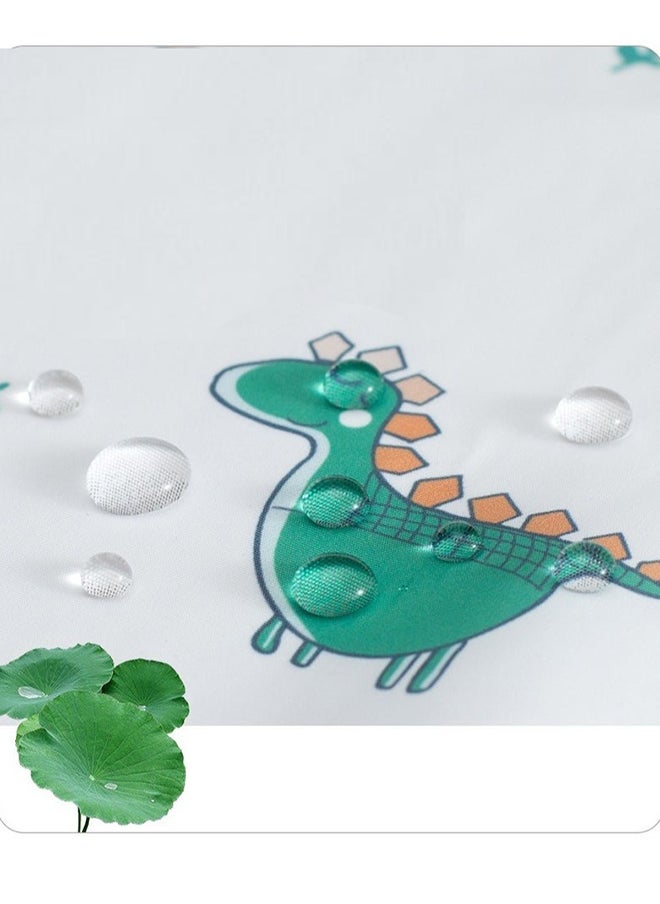 Gonice - Long Sleeves Waterproof Anti-dirty Coverall Baby Feeding Bib Dining Chair Cover 0 To 60 Month - Image 1