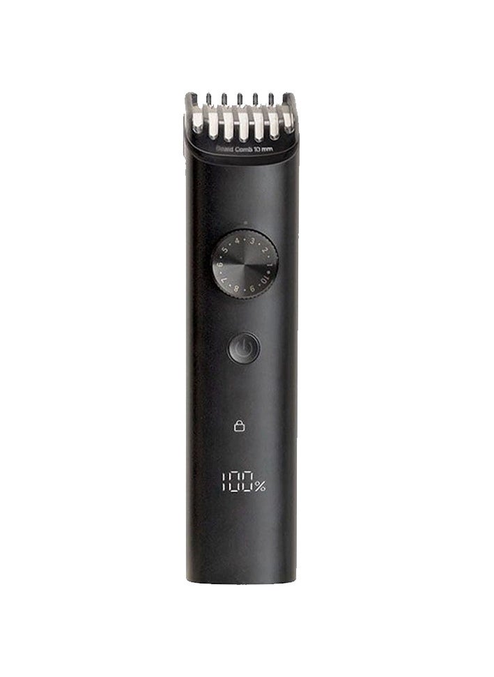 Electric Razor Grooming Kit Pro Bhr6395Gl – Precision Trimmer With 40 Length Settings, Self-Sharpening Blades, Ipx7 Waterproof, Led Display, 90-Min Runtime, Type-C Charging, Travel Lock – Black