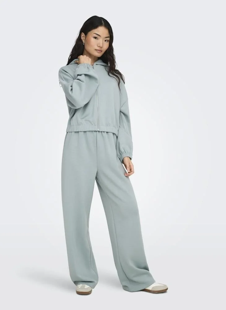 ONLY  Onlscarlett Life Long Sleeve Zip Hood for Women | Best Price UAE