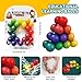 rytopt Fidget Balls Fidget Toys Adults Sensory Toys for Kids with Autism Educational Ball for Travel Toys Christmas Valentines Easter Stocking Stuffers Party Favors - Image 4