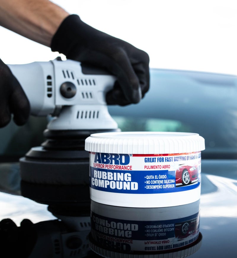 ABRO Superior Performance 10 oz. Rubbing Compound for Oxidized Finishes, Shine, Smooth, Reflect, Clean, Scratch Remover for Vehicles - Image 4