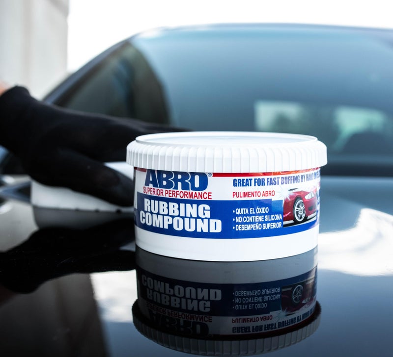 ABRO Superior Performance 10 oz. Rubbing Compound for Oxidized Finishes, Shine, Smooth, Reflect, Clean, Scratch Remover for Vehicles - Image 5