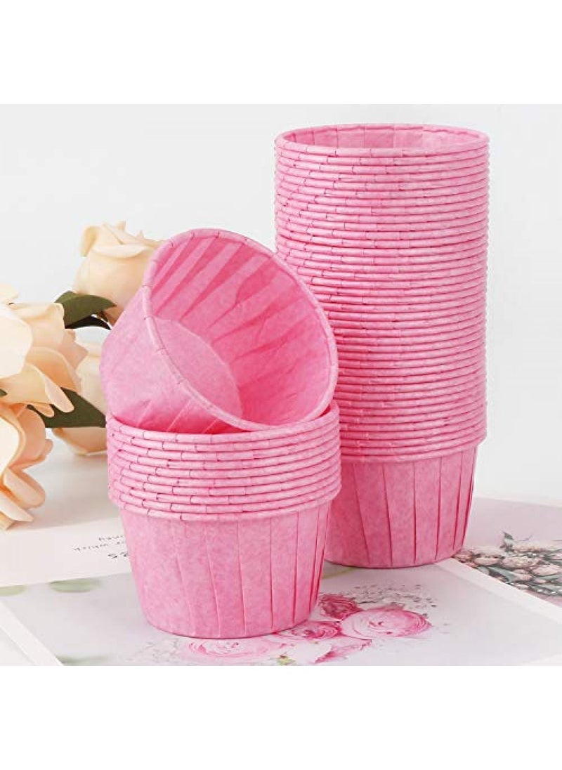 Esslly Esslly Pink Paper Muffin Cups 50x40mm Greaseproof Heat Resistant Ideal for Baking Serving Pack of 500 Perfect for Muffins Cupcakes and Desserts  - Image 5