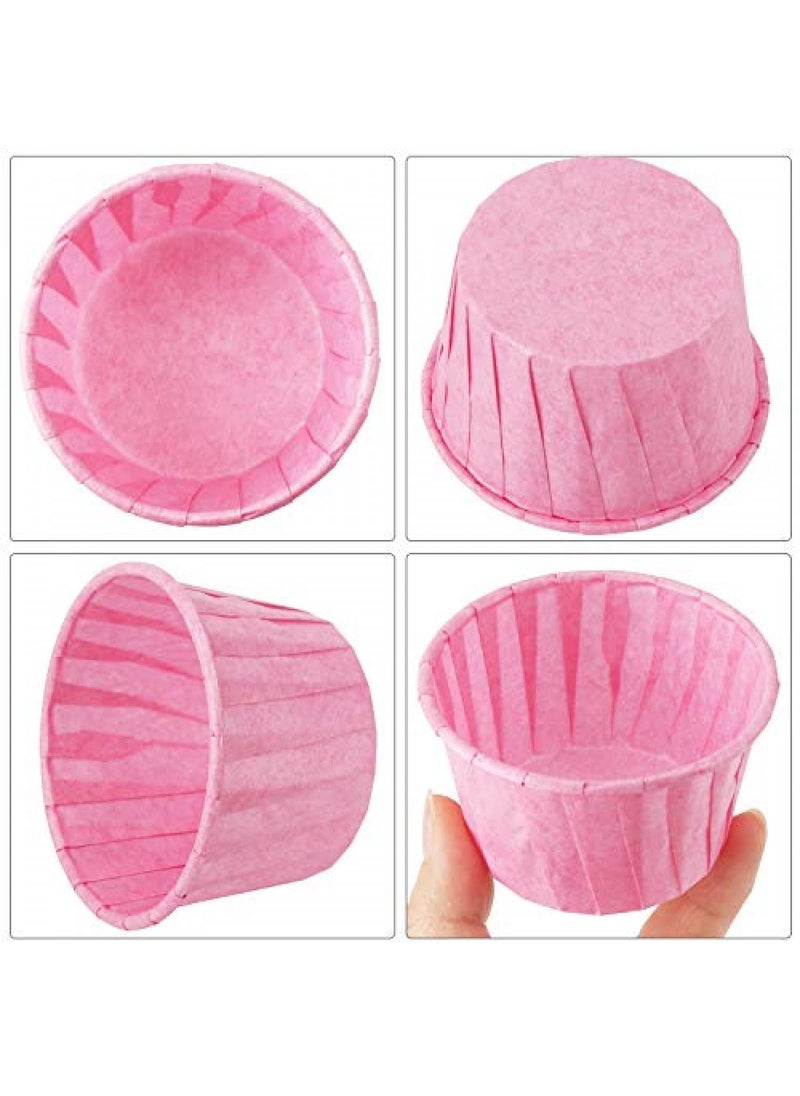 Esslly Esslly Pink Paper Muffin Cups 50x40mm Greaseproof Heat Resistant Ideal for Baking Serving Pack of 500 Perfect for Muffins Cupcakes and Desserts  - Image 4