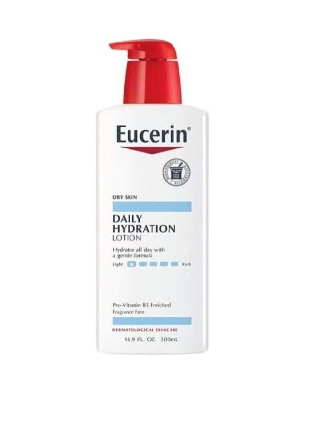 Eucerin - Eucerin, Daily Hydration Lotion, 500 ml - Image 1