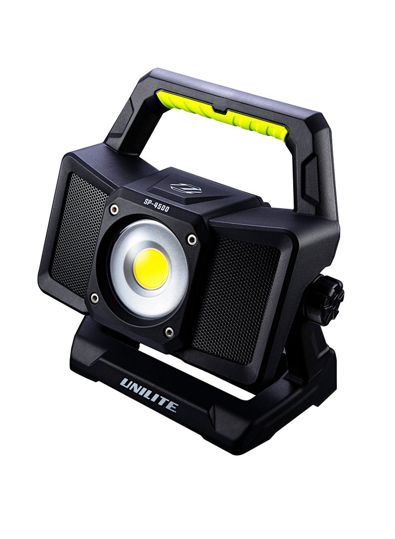 Unilite Sp 4500 Lumen Rechargeable Site Light With Speaker - Image 2