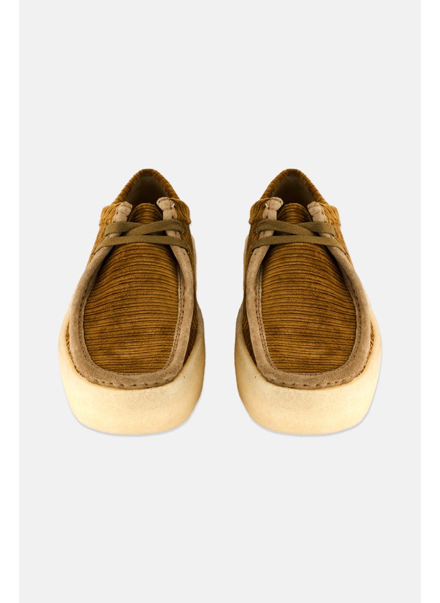 clarks Men Wallabee Cup Lace Up Casual Shoes, Dark Tan  - Image 4