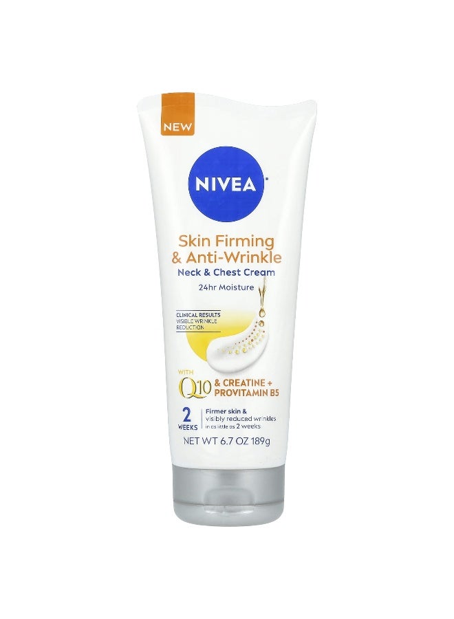 Nivea Nivea, Skin Firming & Anti-Wrinkle Neck & Chest Cream, 6.7 oz (189 g) - Image 1