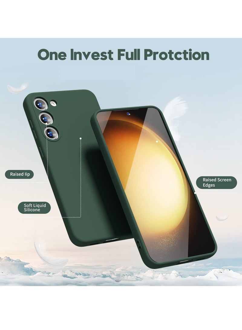 BORTONY Samsung Galaxy A35 Case Cover Flexible Soft Silicone Slim Fit Case for Galaxy A35 Anti Scratch with Inside Microfiber Lining Shockproof Protective Phone Case for Galaxy A35 Case 6.6 inch - Image 3
