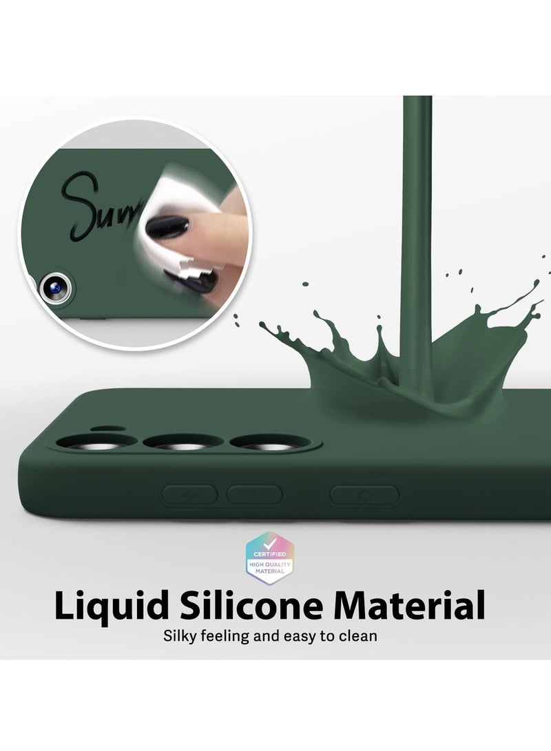 BORTONY Samsung Galaxy A35 Case Cover Flexible Soft Silicone Slim Fit Case for Galaxy A35 Anti Scratch with Inside Microfiber Lining Shockproof Protective Phone Case for Galaxy A35 Case 6.6 inch - Image 5