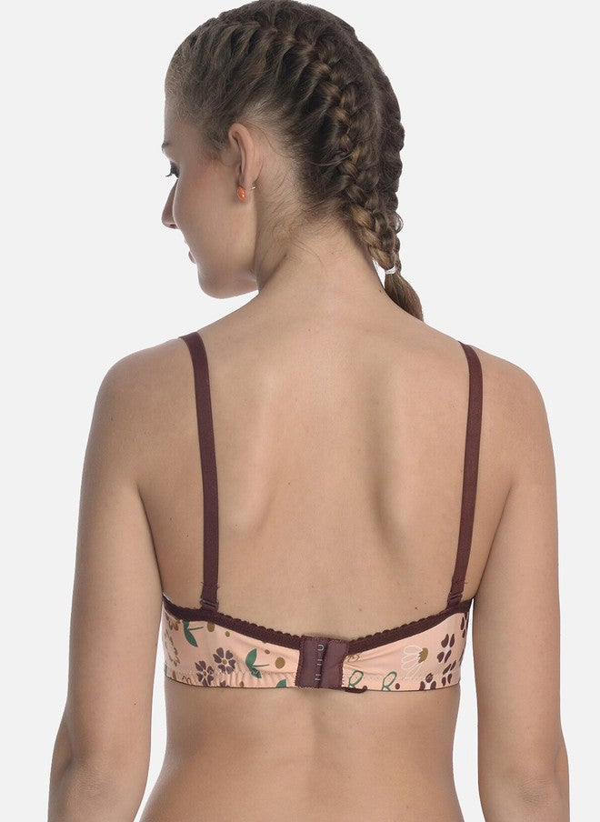 FIMS Pack Of 2 Women Stretchable Cotton Padded Everyday Bra - Image 5