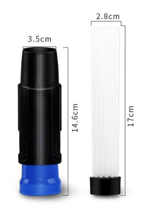 نيبمينينت فرشاة مكنسة كهربائية لتنظيف المنزل وإزالة الأوساخ داست دادي E12684-A أبيض / أسود أزرق - Image 3
