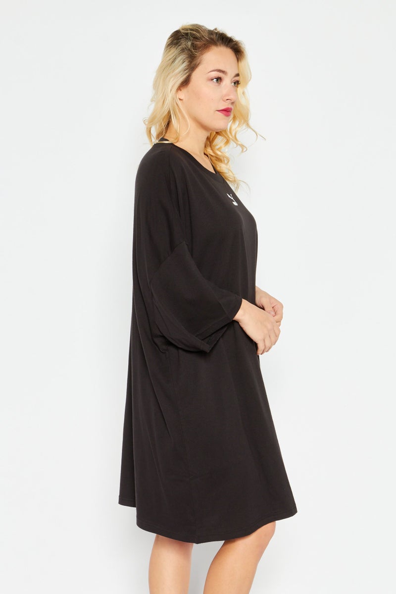 PUMA Women Sportswear Fit Outdoor Dress, Black  - Image 4