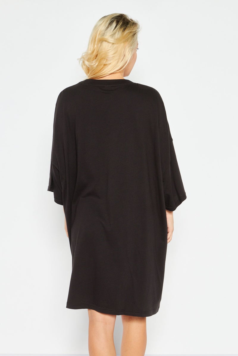 PUMA Women Sportswear Fit Outdoor Dress, Black  - Image 3
