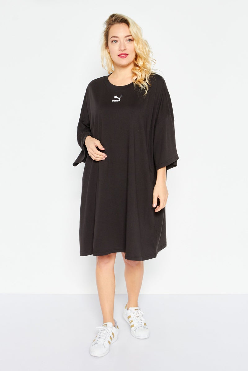 PUMA Women Sportswear Fit Outdoor Dress, Black  - Image 1