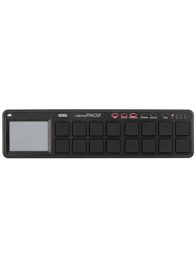 Korg nanoPAD2 Slim-Line USB MIDI Pads - Black - pzsku/Z06CF6A1908500E2ADAD4Z/45/_/1731077951/8b19a435-c3ea-4572-bd28-fe3f9409108e