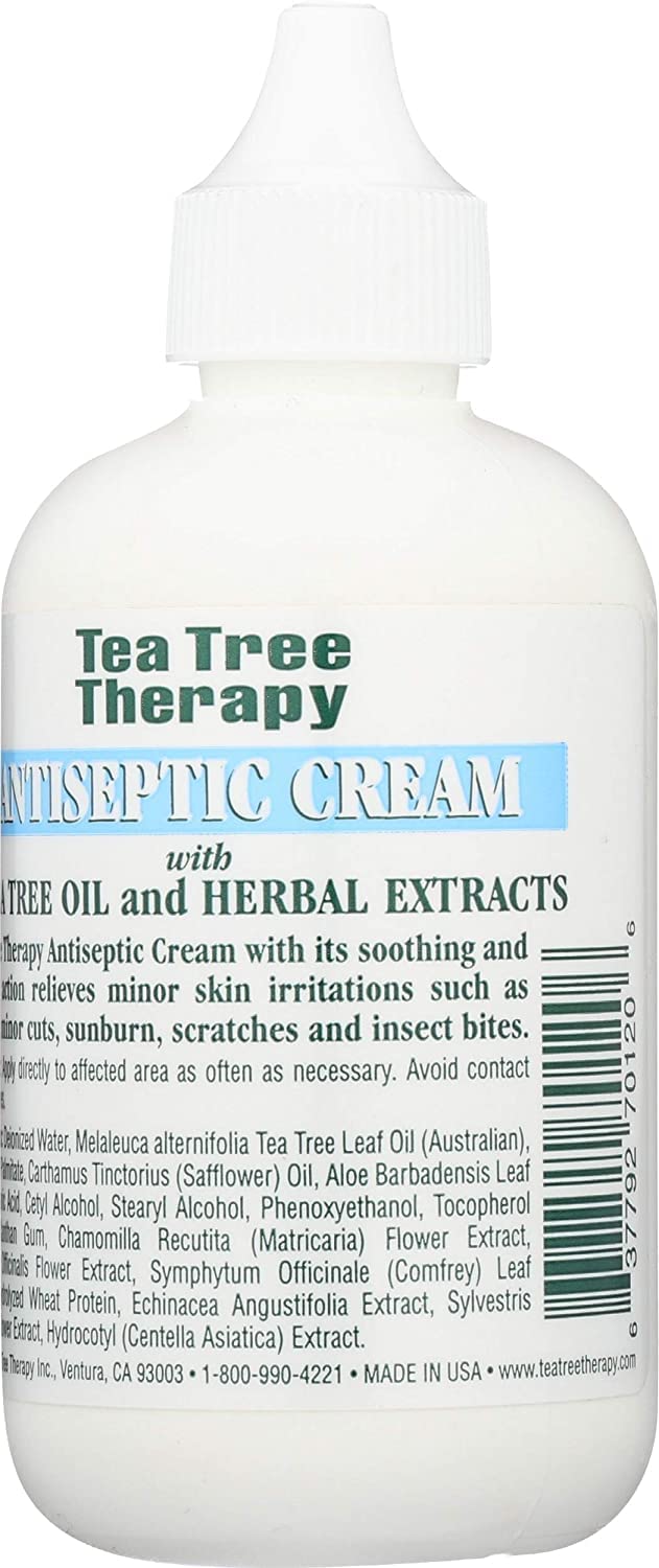 Tea Tree Therapy عبوة شجرة الشاي من 2 × كريم مطهر - 4 أونصة سائلة - Image 2
