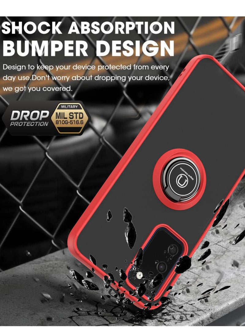 GULFLINK Back Cover Phone Protection Case For Samsung A03S Red - Image 4