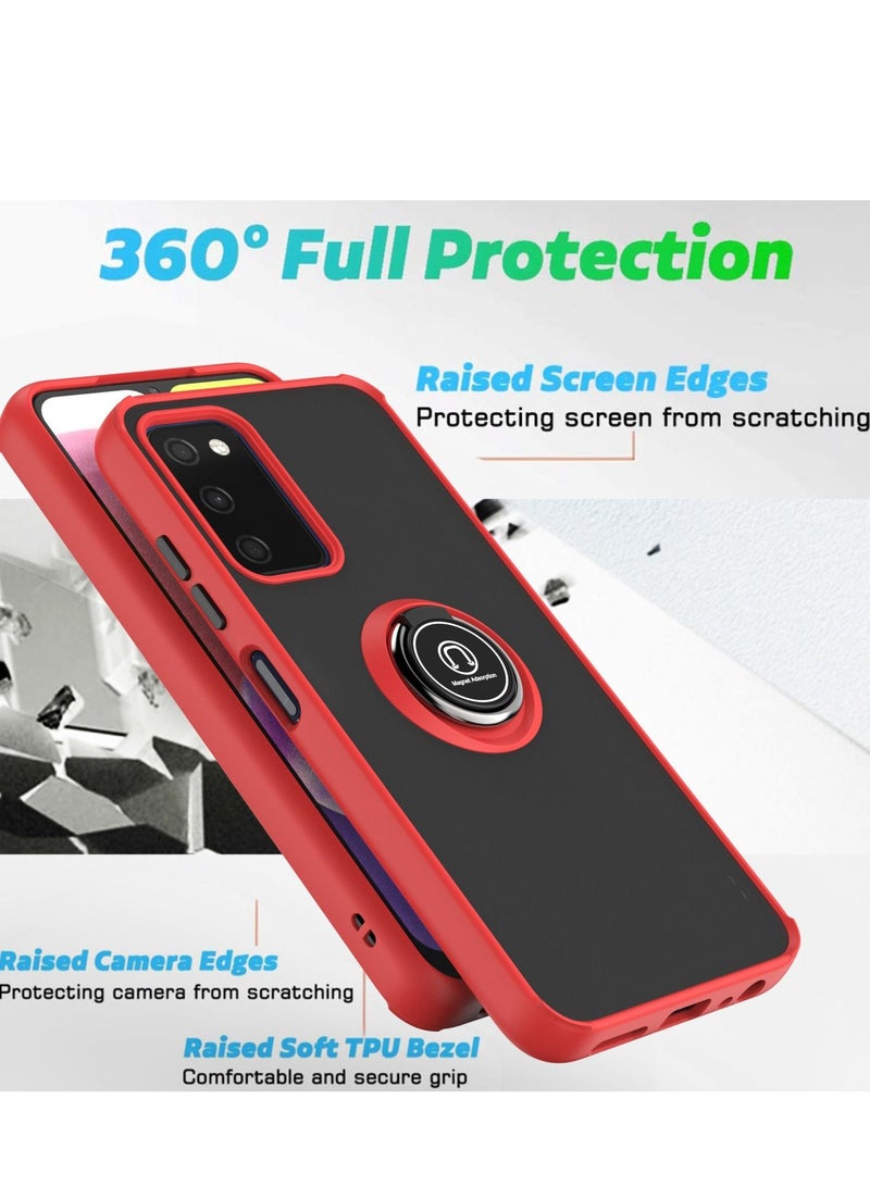GULFLINK Back Cover Phone Protection Case For Samsung A03S Red - Image 5