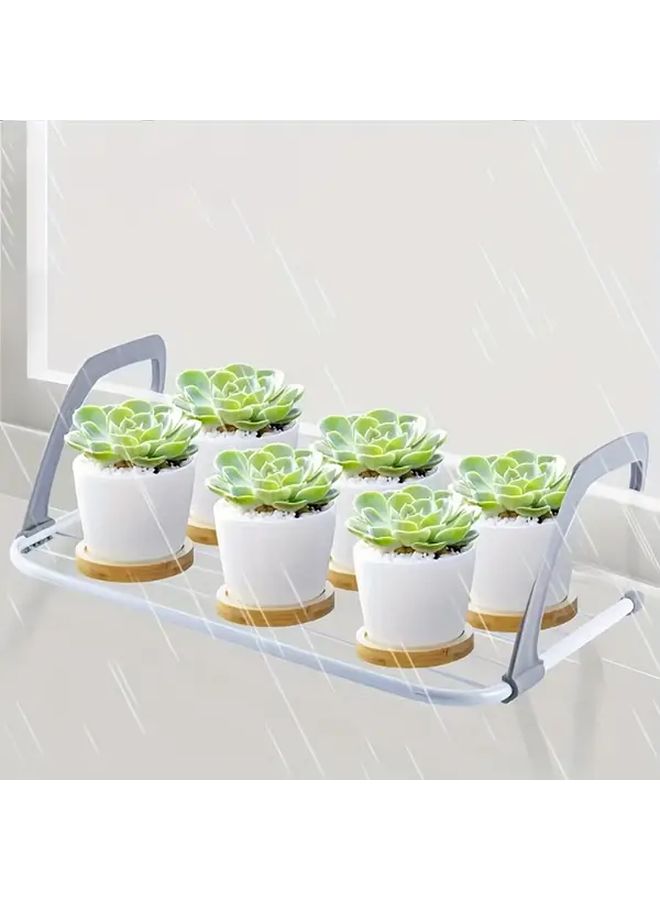 رف تجفيف معلق على الحائط قابل للطي من الفولاذ المقاوم للصدأ للمناشف والملابس - Image 5