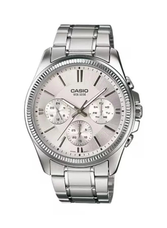 CASIO Men's Stainless Steel Analog Watch MTP-1375D-7A - 35 mm
